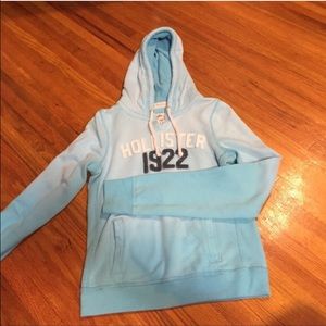 Blue hollister hoodie