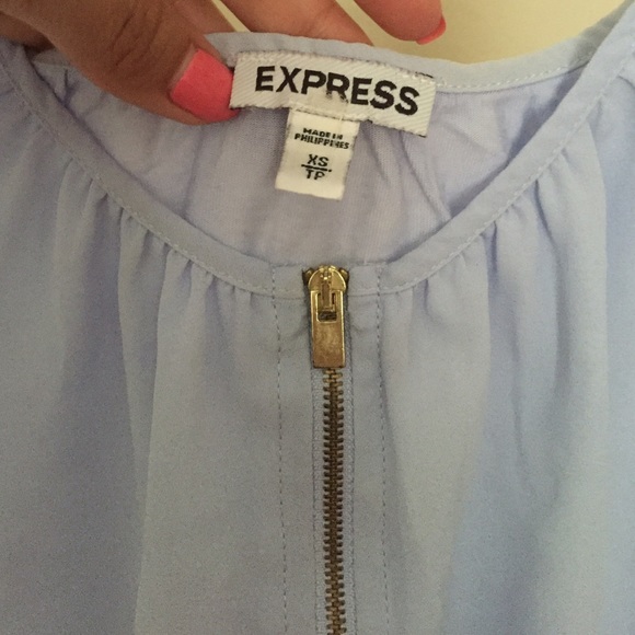 Light Blue Express Tanktop - Picture 3 of 4