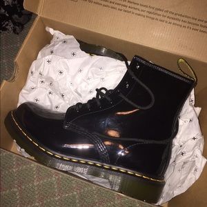 Brand new never worn size 8 docs shiny