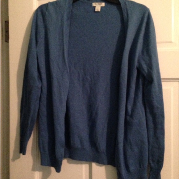 Navy blue cardigan!