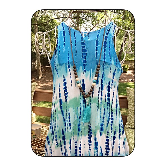 Stunning mint/turquoise swing dress $35 tonight 👠 - Picture 2 of 4