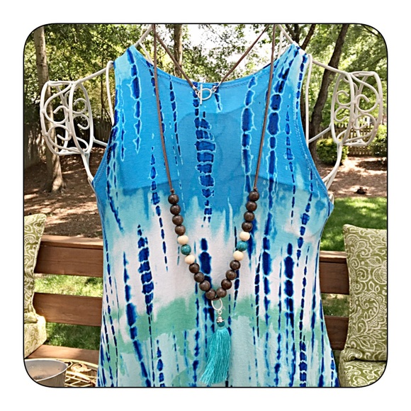 Stunning mint/turquoise swing dress $35 tonight 👠 - Picture 4 of 4