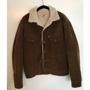 Chocolate Sherpa Trucker Jacket