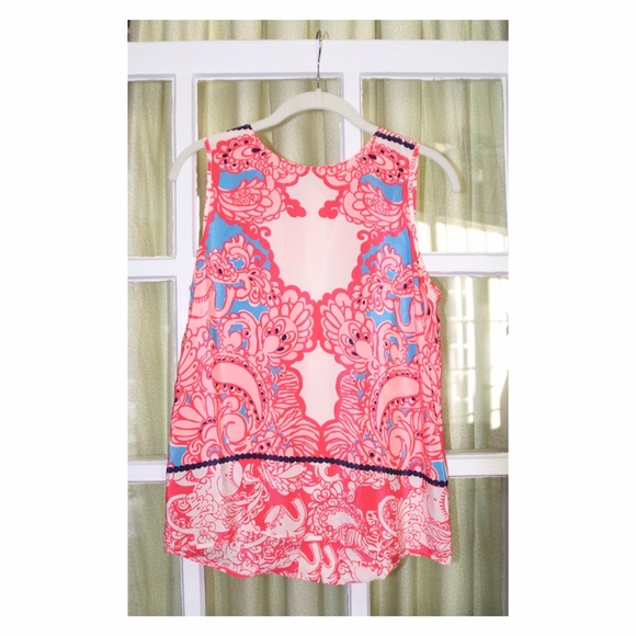 LILLY PULITZER Silk Iona Shell Top