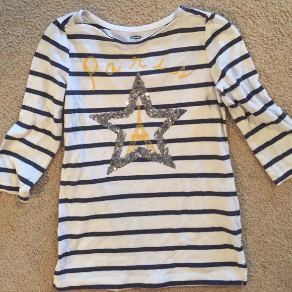 Girls 3/4 length tee shirt