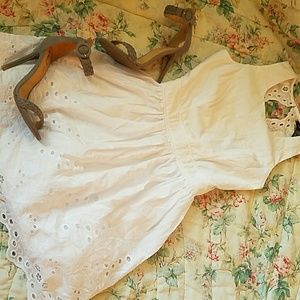 Cute white spring/summer dress