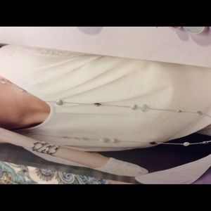 Stella and Dot - Monterey necklace in silver.