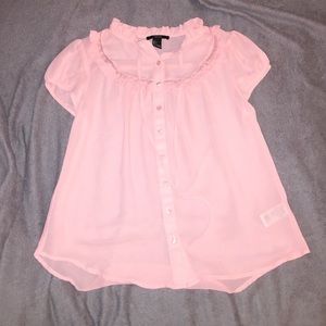 Pink blouse forever 21