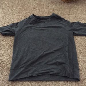 Gray short sleeve lululemon short sleeve
