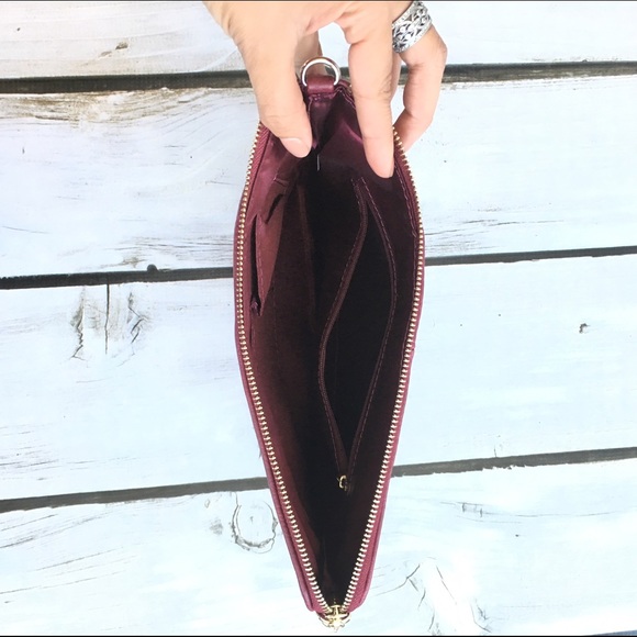Red Clutch Pouch - Picture 2 of 4