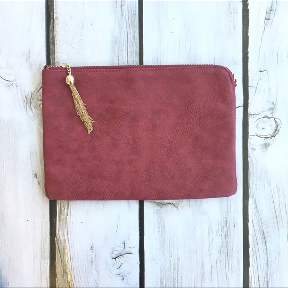 Red Clutch Pouch - Picture 3 of 4