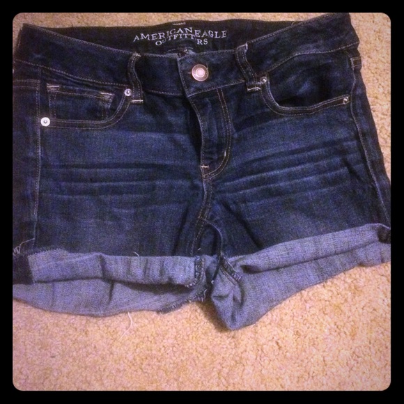 Denim jeans shorts