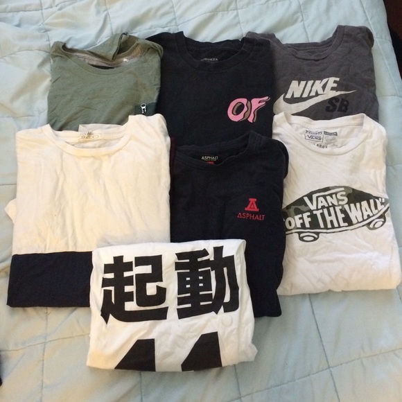 Lot of men's large shirts