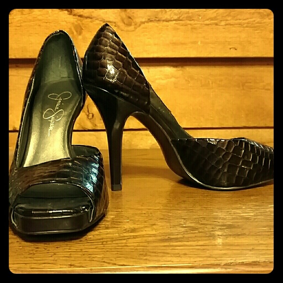 Jessica Simpson Snake Skin Heels