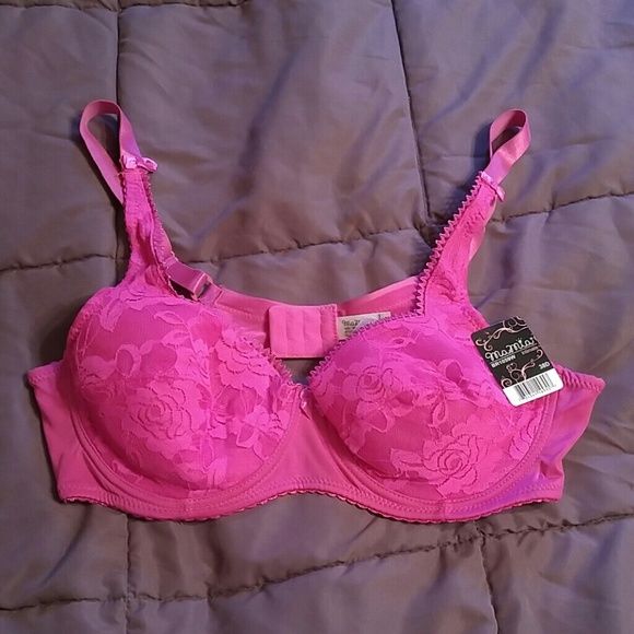 Pink bra