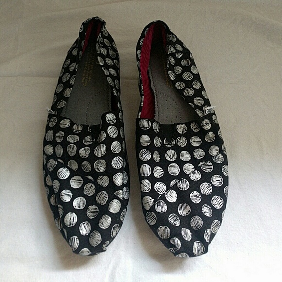 TOMS Polka Dot flats