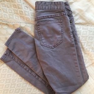 Mauve Colored Free People Skinny Jeans (24)