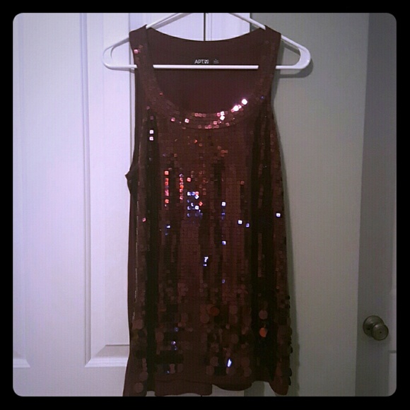 Sequin top