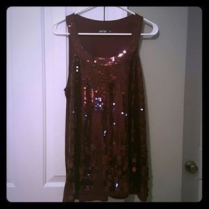 Sequin top