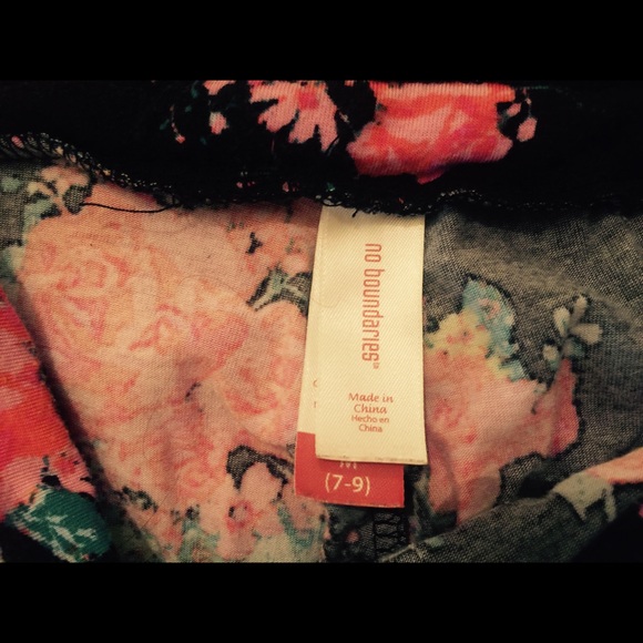 Floral Print Flow Pants - Picture 3 of 3