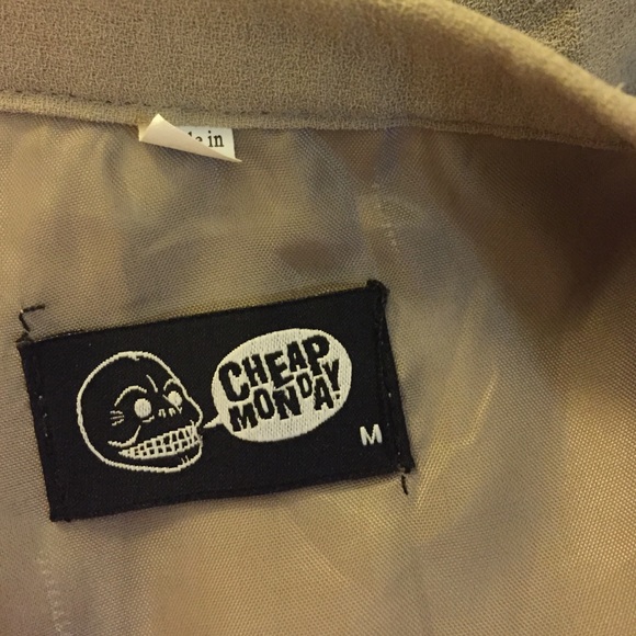 Cheap Monday Grey Silk Pleated Skirt - Picture 2 of 5