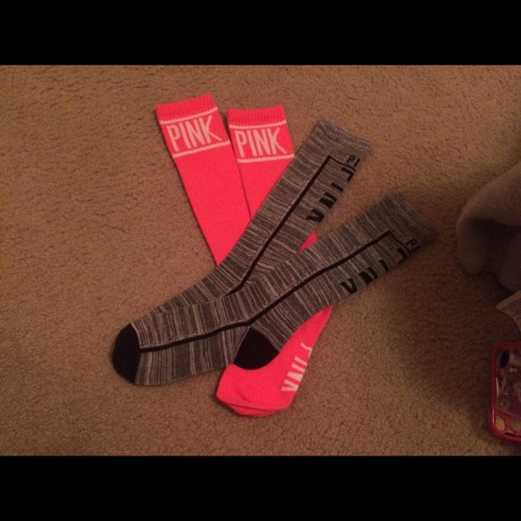pink socks!