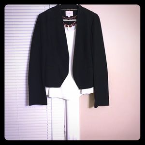 Ruffled Blazer