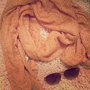 Pink and Gold Jessica Simpson Scarf
