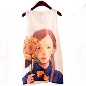|HP| 🆕FLOWER GIRL TANK TOP
