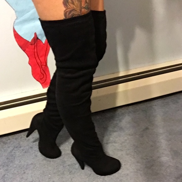 Thigh high sexy boots