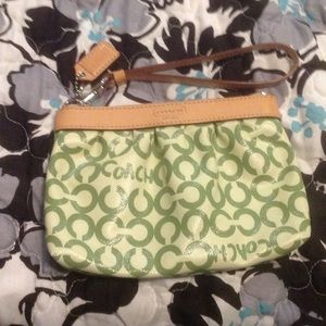 Coach wristlet