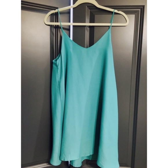 Turquoise Swing Dress