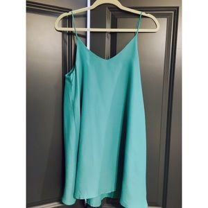 Turquoise Swing Dress