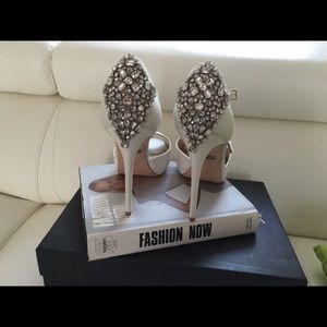 Badgley Mishka gem heels!