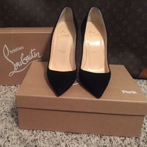 Christian Louboutin So Kate 120 Suede