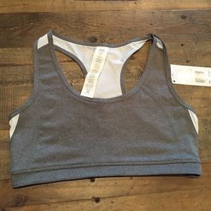 Fabletics sports bra. Gray. Size medium.
