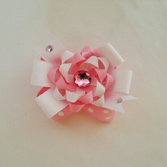 3 in 1 Detachable Pink Bow