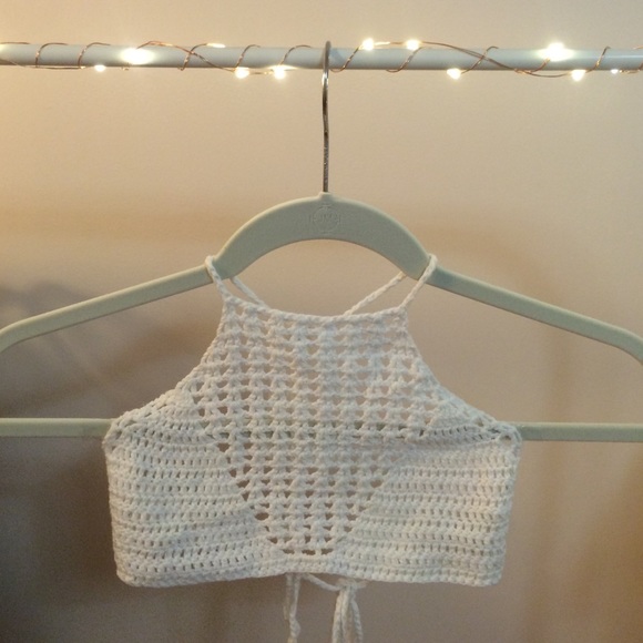 Tops - Crochet halter top