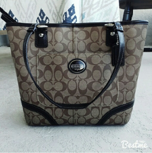 Small Coach tote