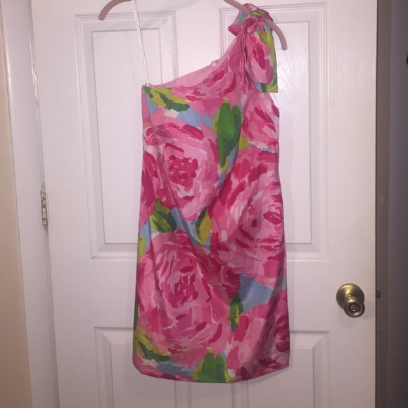 Lilly Pulitzer OneShoulder First Impressions Dress