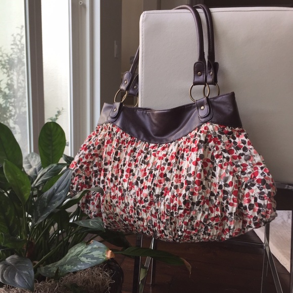 Large Floral Purse