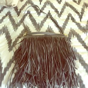H&M Fringe Hobo Bag