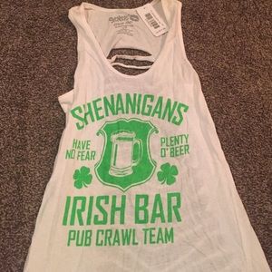 Spencers St. Pattys shirt.