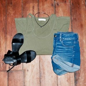 •Green Tank Top•