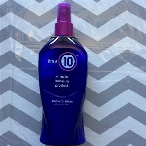 It's a 10 leave in treatment