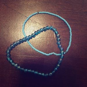 Blue Bracelet Set