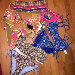 4 set bathing suit bundle!!!!!