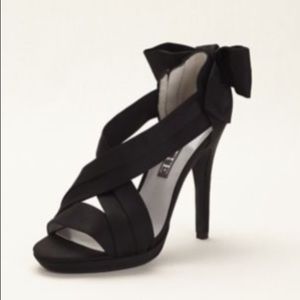 Satin Platform Sandal