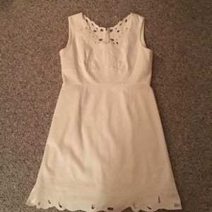 White dress perfect for bridal shower !