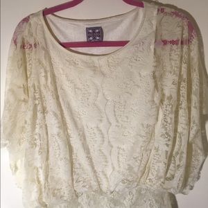 Free People Lace Top